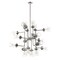 Z-Lite Calliope 20 Light Pendant, Polished Nickel & Clear 617-20PN - alternate 3